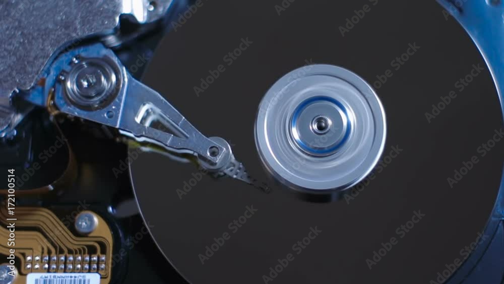 he internal structure of the hard disk. Recorder close-up. Data storage. he internal structure of the hard disk. Recorder close-up. Data storage.