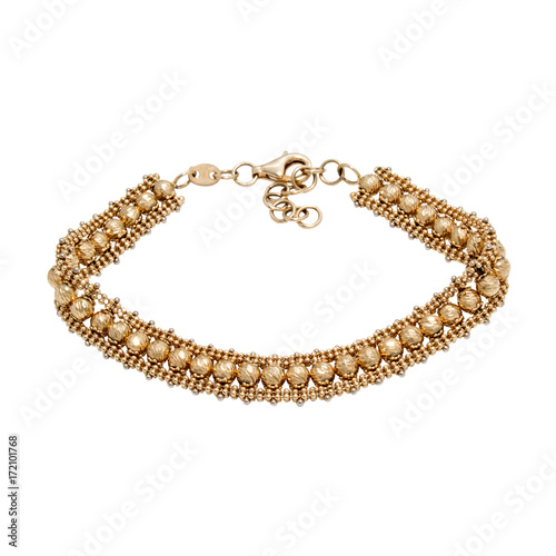 Graceful golden bracelet
