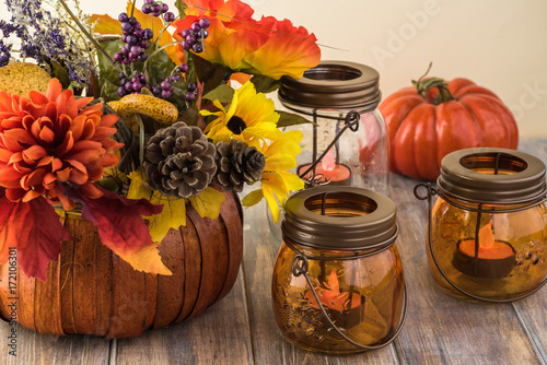 Autumn home decor.