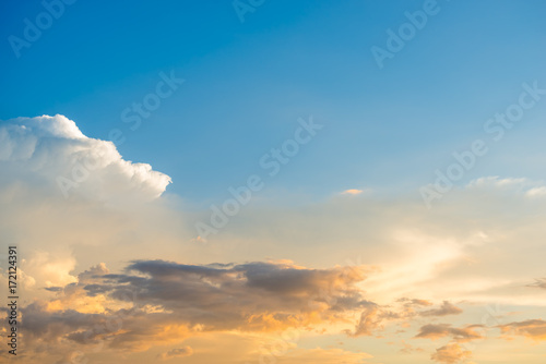 colorful sky background