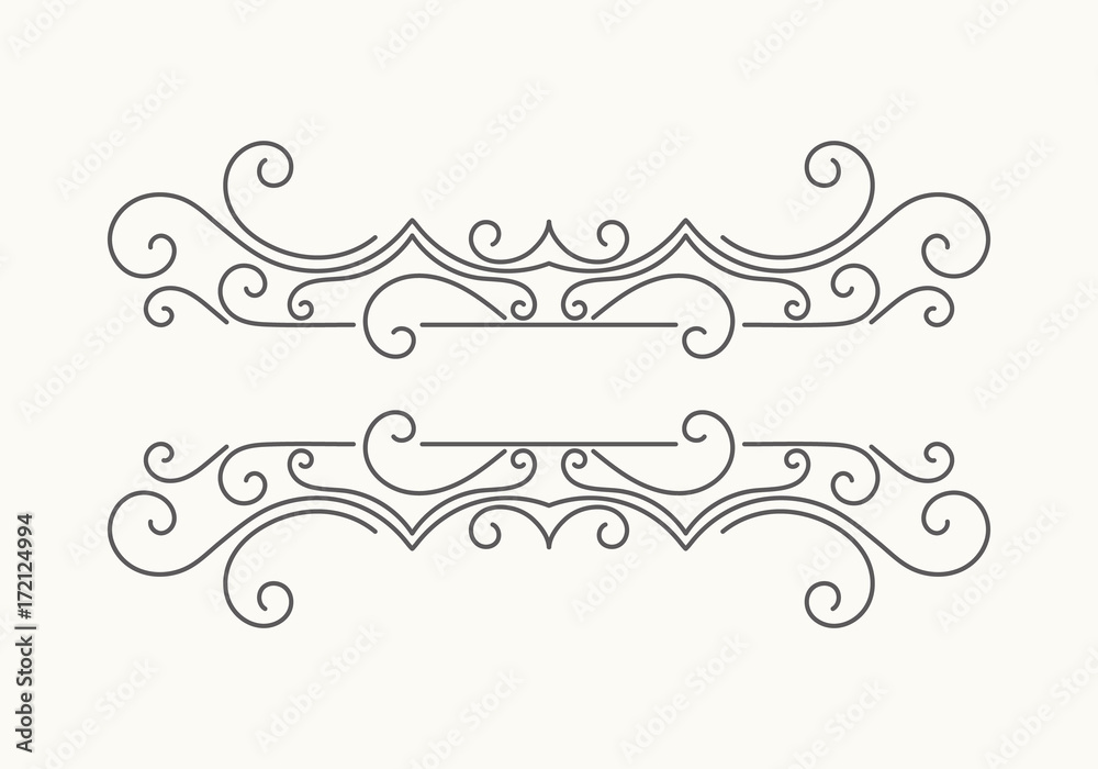 Hand drawn decorative border
