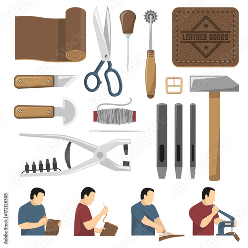 Skinner Tools Decorative Icons Set 