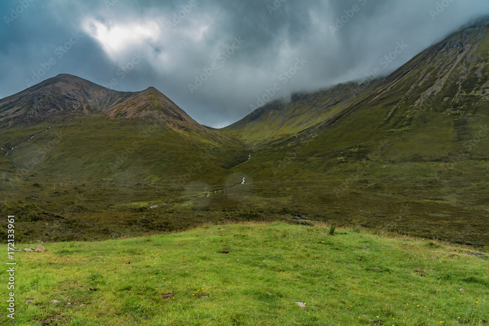 Fototapeta premium scenery of Scotland's Highland Scotland island