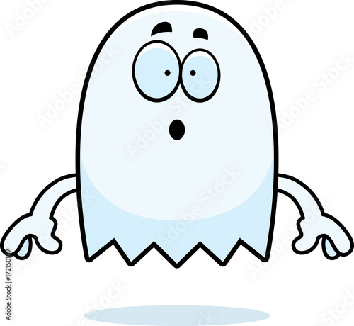 Surprised Cartoon Ghost