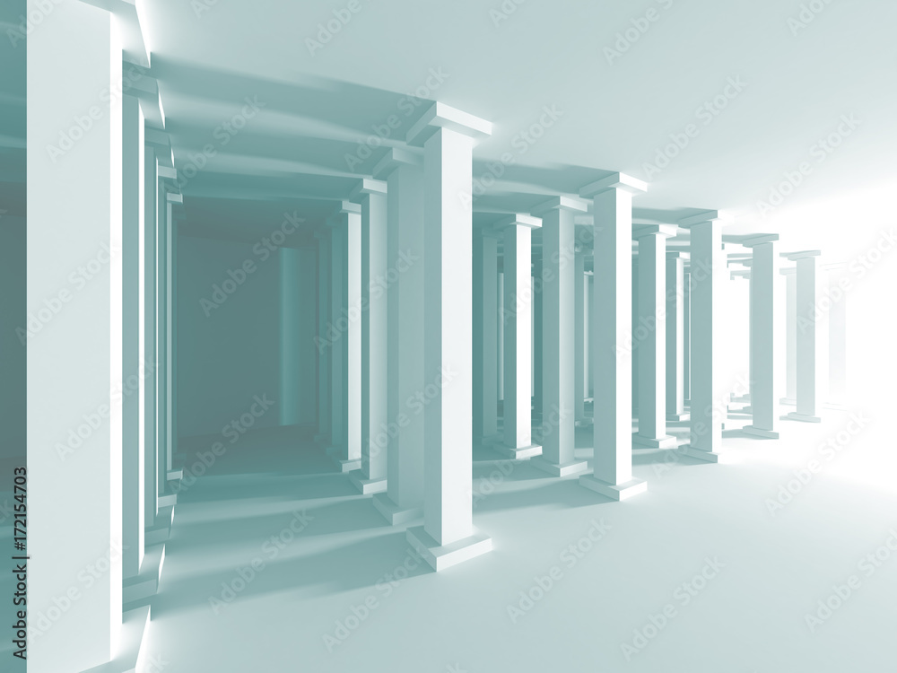 Abstract Modern White Architecture Background Abstract Modern White Architecture Background