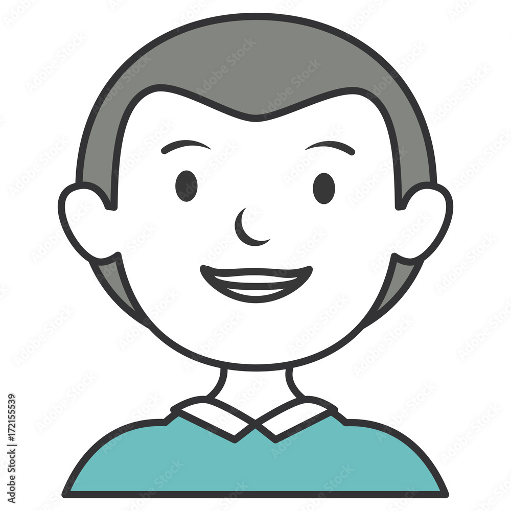 young man avatar character young man avatar character