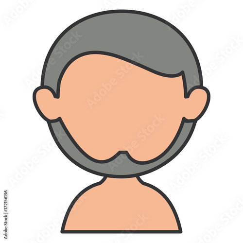 young man shirtless avatar character