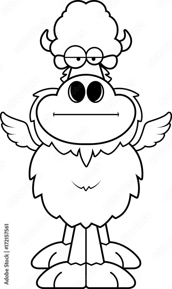 Cartoon Buffalo Wings Bored Cartoon Buffalo Wings Bored