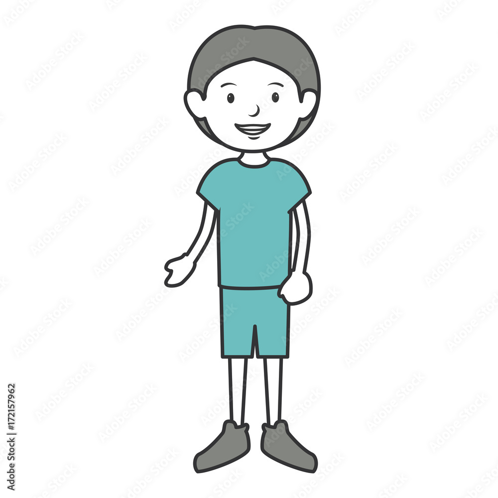 cute little boy avatar character vector illustration design cute little boy avatar character vector illustration design