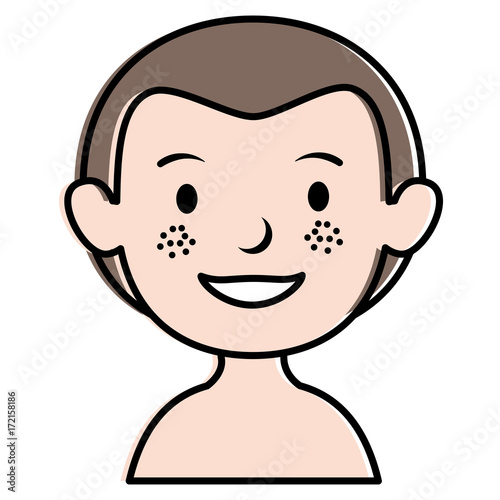 young man shirtless avatar character