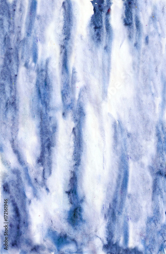 Deep Blue watercolor background for fabric