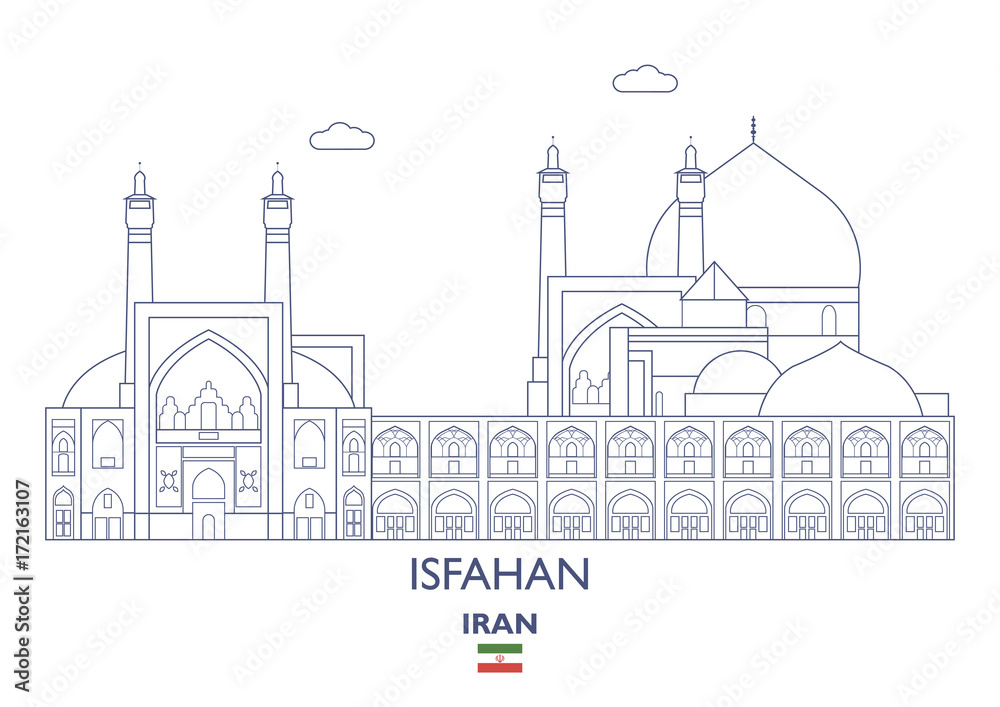 Isfahan City Skyline, Iran