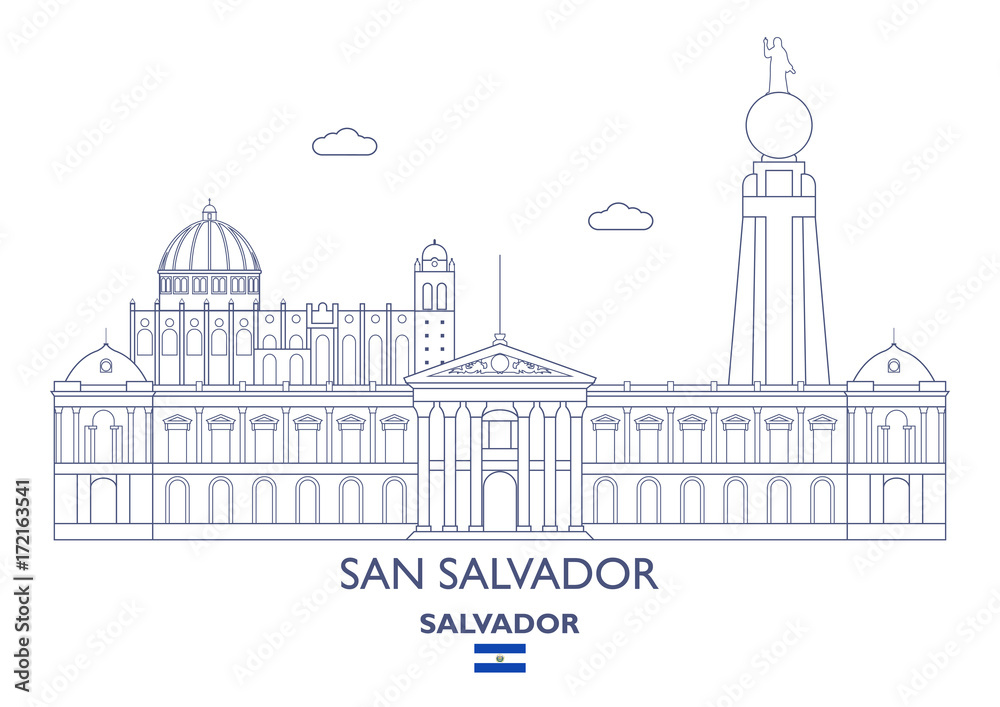 San Salvador City Skyline, Salvador