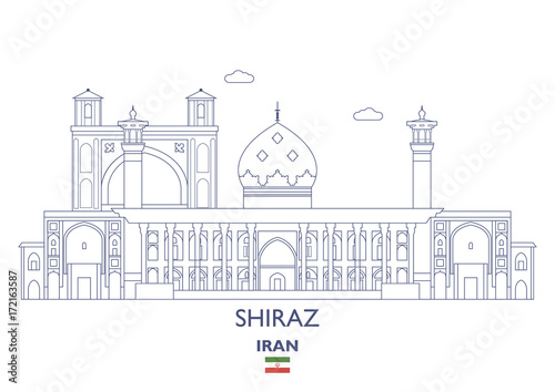 Shiraz City Skyline, Iran photo