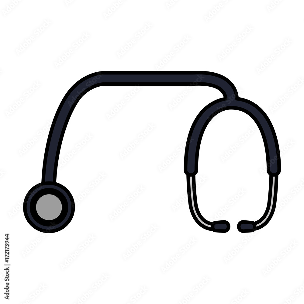 stethoscope medical isolated icon stethoscope medical isolated icon