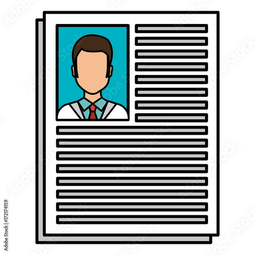 doctor curriculum isolated icon