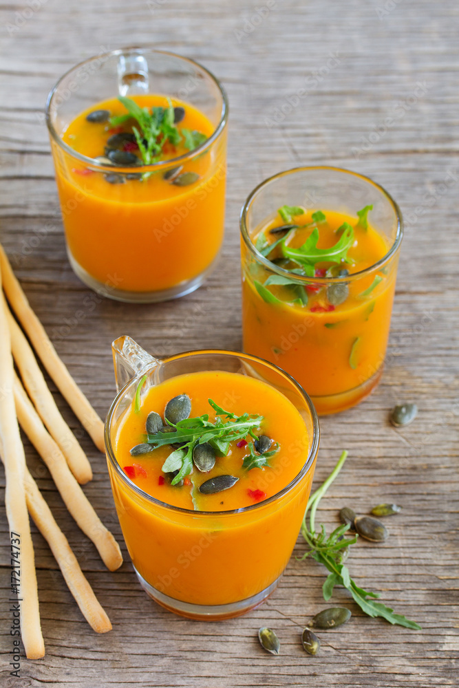 Pumpkin soup, Pumpkin soup,
