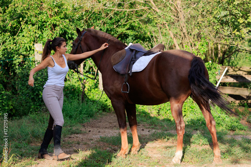 La ragazza con il cavallo