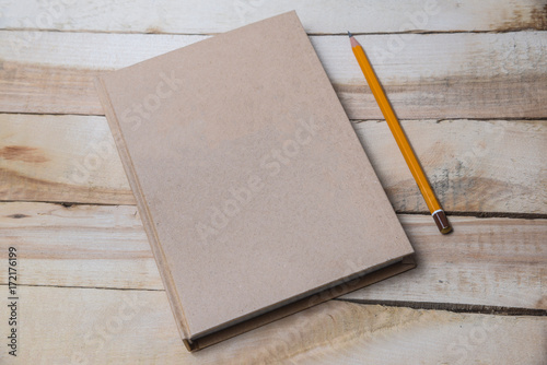 Mock Up recycled notebook