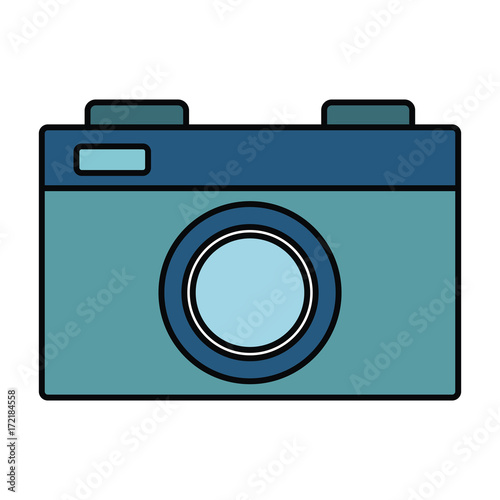 Photographic camera symbol icon vector illustration graphic design