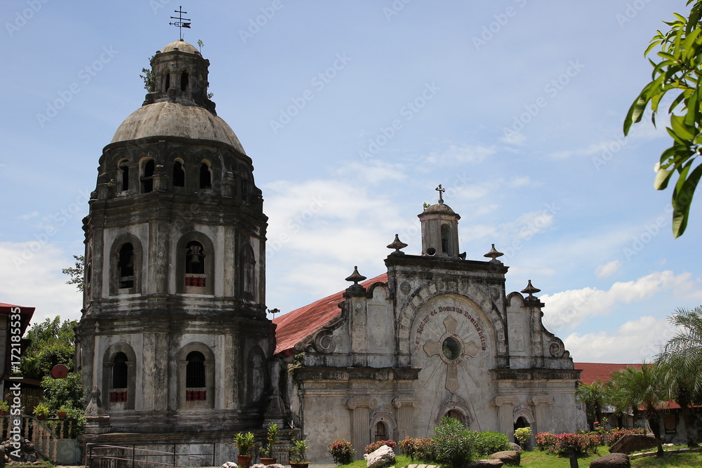 San Guillermo Kirche, Bacolor, Provinz Pampanga, Philippinen