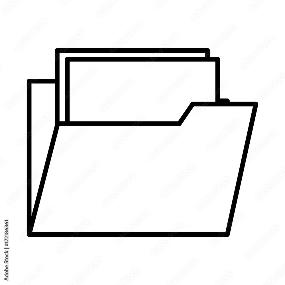 Folder open symbol icon vector illustration graphic design Folder open symbol icon vector illustration graphic design