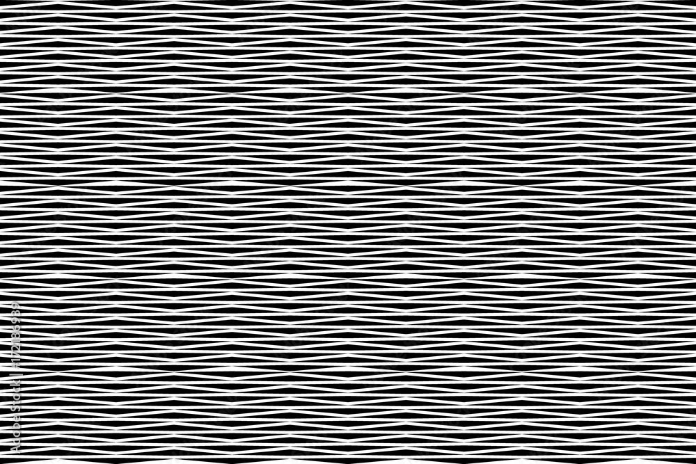 Striped abstract vector pattern - black and white Striped abstract vector pattern - black and white