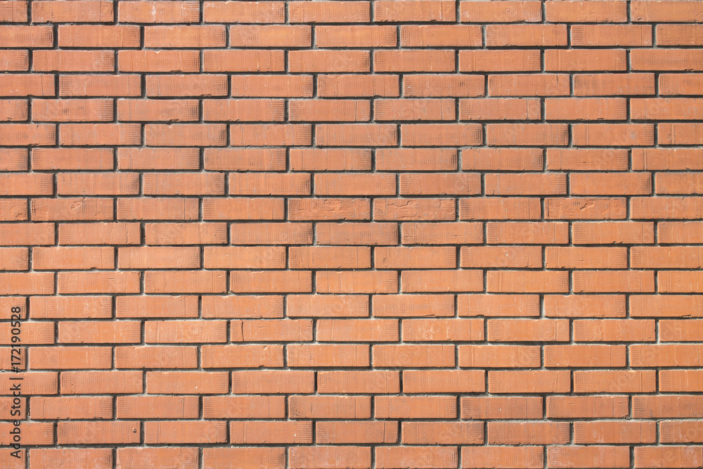 Backdrop of a red brick wall Backdrop of a red brick wall