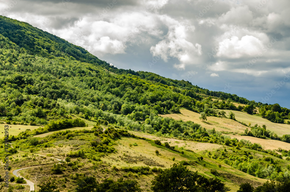Mountain landscape in France Mountain landscape in France