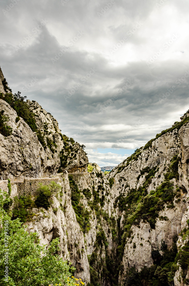 View from Gorges de Galamus, France