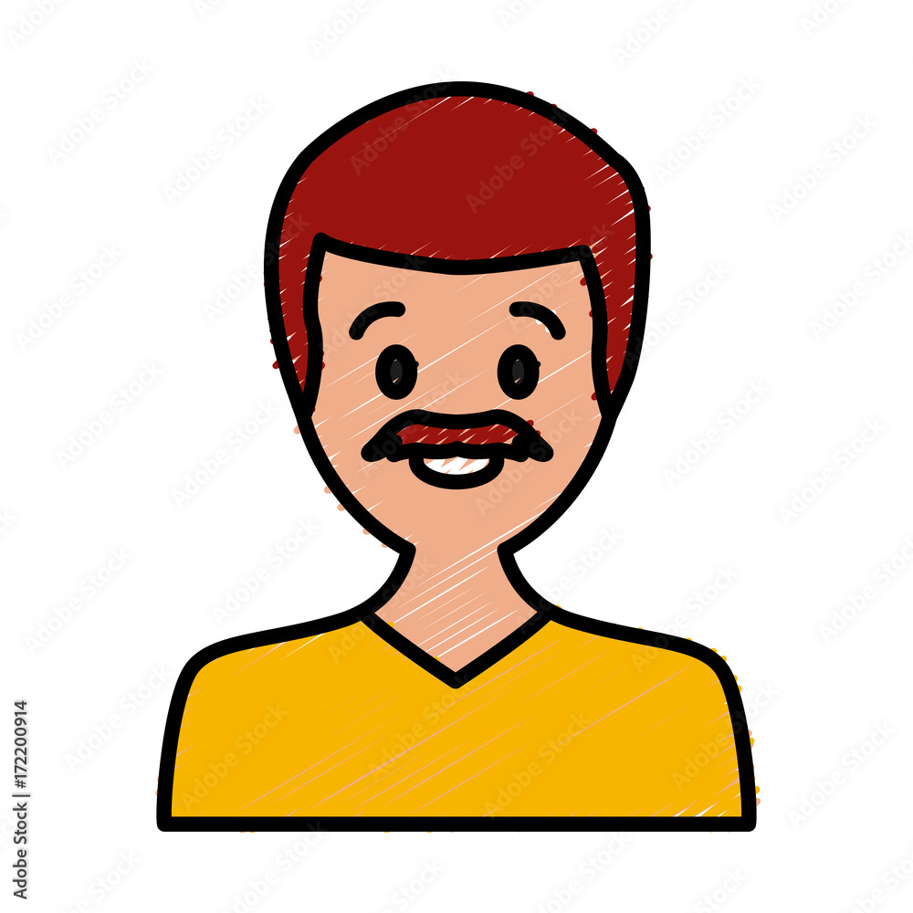 Man avatar cartoon icon vector illustration graphic design Man avatar cartoon icon vector illustration graphic design