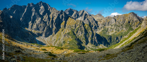 Fototapeta Naklejka Na Ścianę i Meble -  Bielovodska dolina - Tatra Mountains, Slovakia