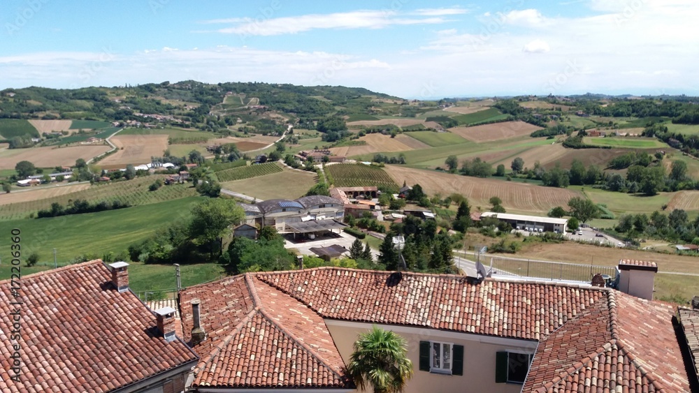 Panorama da Moncalvo