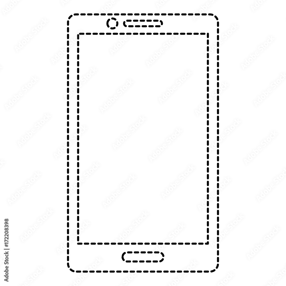 smartphone device isolated icon