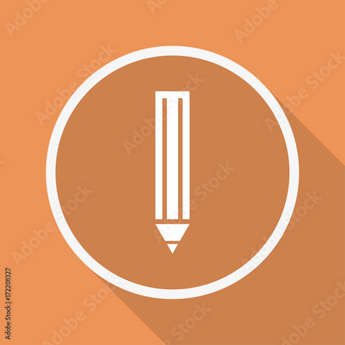 Runder Button mit Schatten - Stift