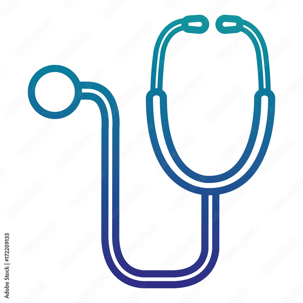 stethoscope medical isolated icon stethoscope medical isolated icon