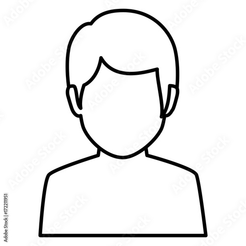 young man shirtless avatar character