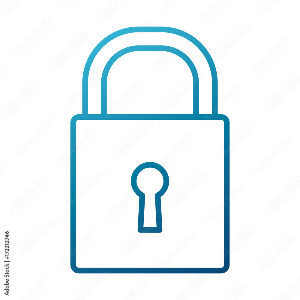 Security padlock symbol icon vector illustration graphic design Security padlock symbol icon vector illustration graphic design