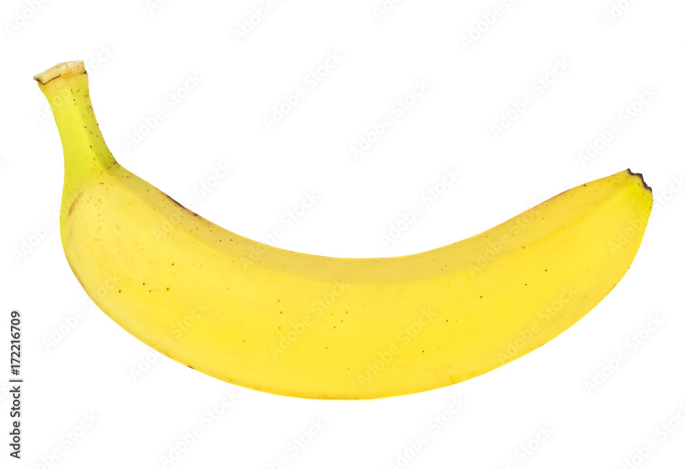 Banana isolated over white background Banana isolated over white background