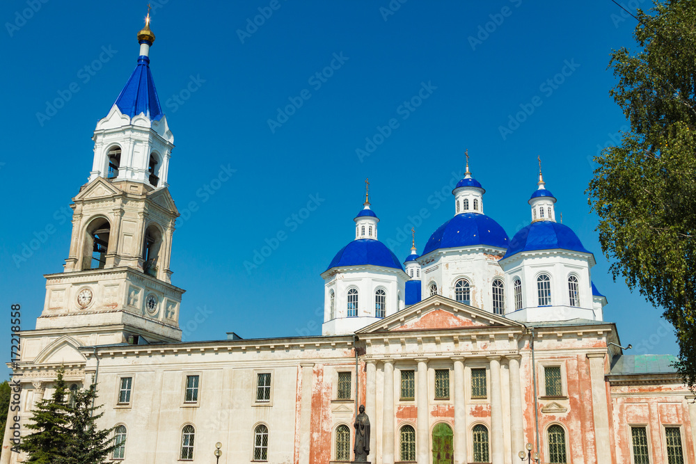 Fototapeta premium Resurrection cathedral. Kashin, Tver region, Russia