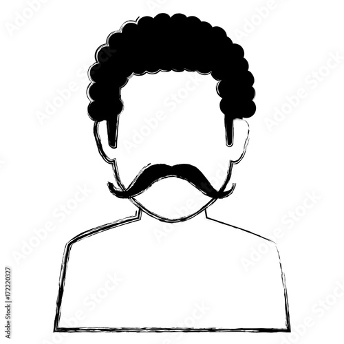 young man shirtless avatar character