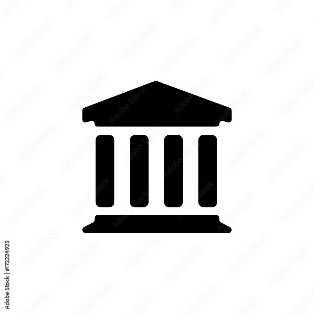 museum / court / bank icon museum / court / bank icon