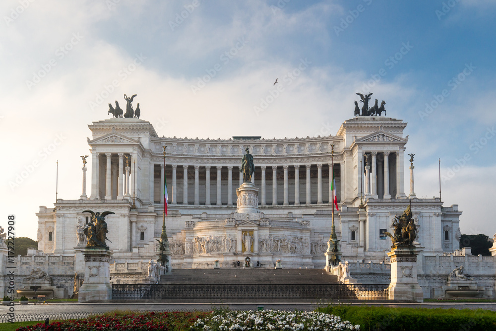 Altar of the Fatherland, Altare della Patria, also known as the National Monument to Victor Emmanuel II, Rome Italy