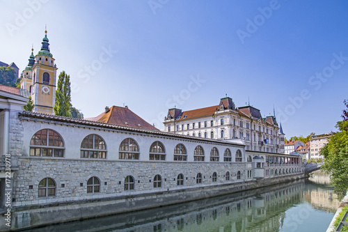 Ljubljana river Ljubljanica