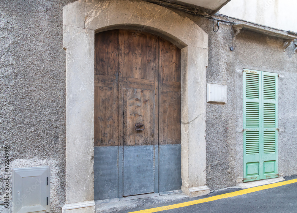 Mediterranean front door