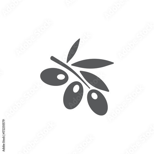 Olives icon vector