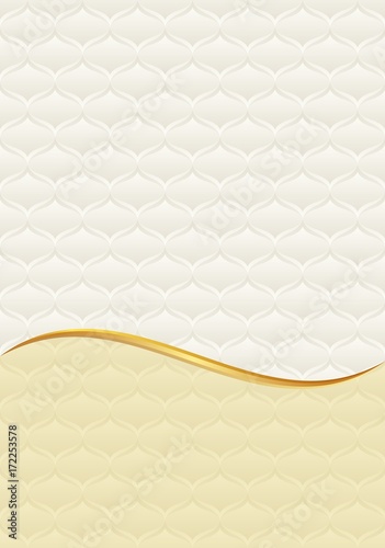 decorative background with vintage pattern divided  into two