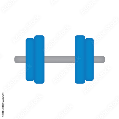 dumbbell icon- vector illustration