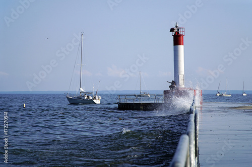Lighthouse at Oakville Homecoming Trail Ontario Canada