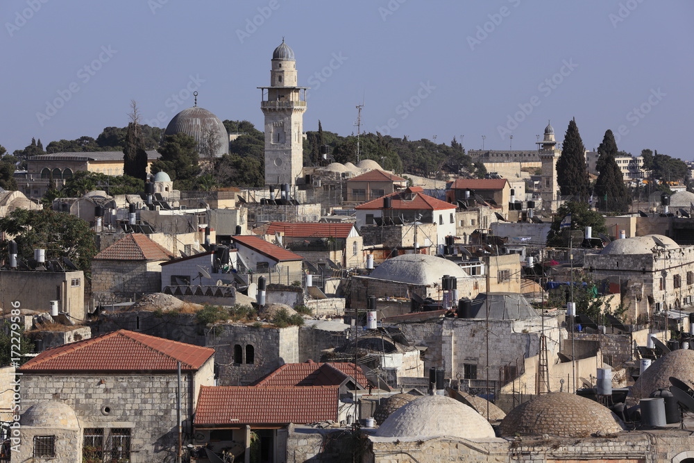 エルサレム旧市街街並み